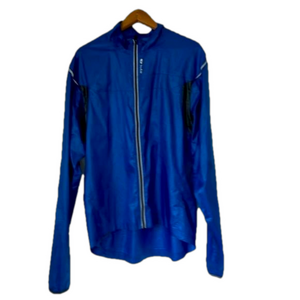 SUGOI lightweight blue cycling windbreaker. Size XL